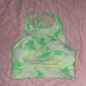 Lululemon high neck energy bra